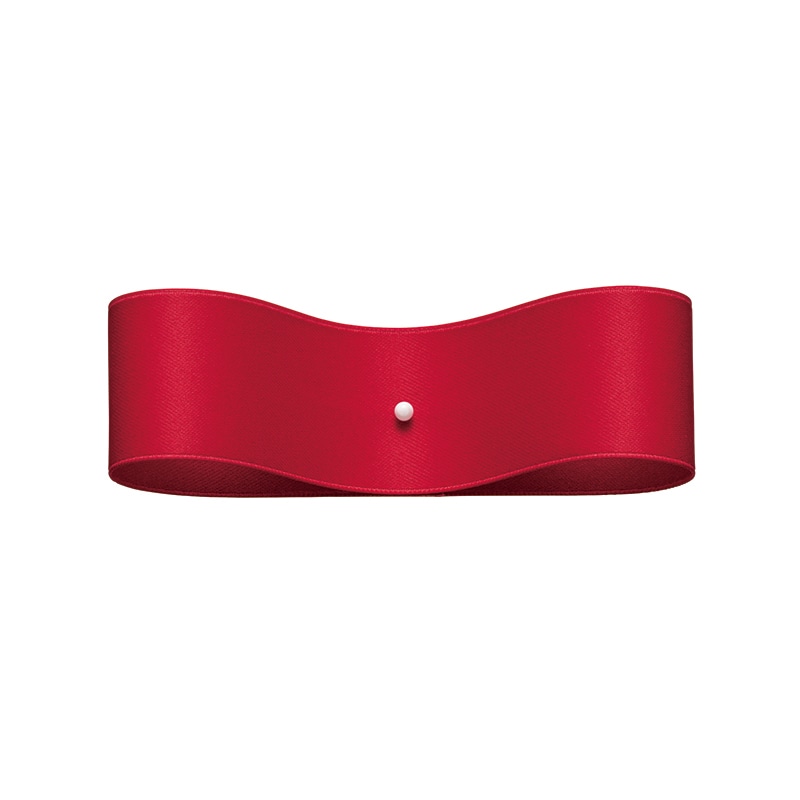 東京リボン リボン　サテンプルミエ　50032 25×50 #5　カーマイン 1巻（ご注文単位1巻）【直送品】