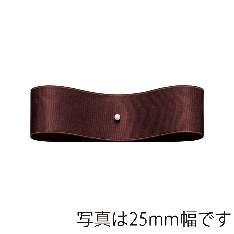 東京リボン リボン　サテンプルミエ　50033 40×50 #34　ブラウン 1巻（ご注文単位1巻）【直送品】