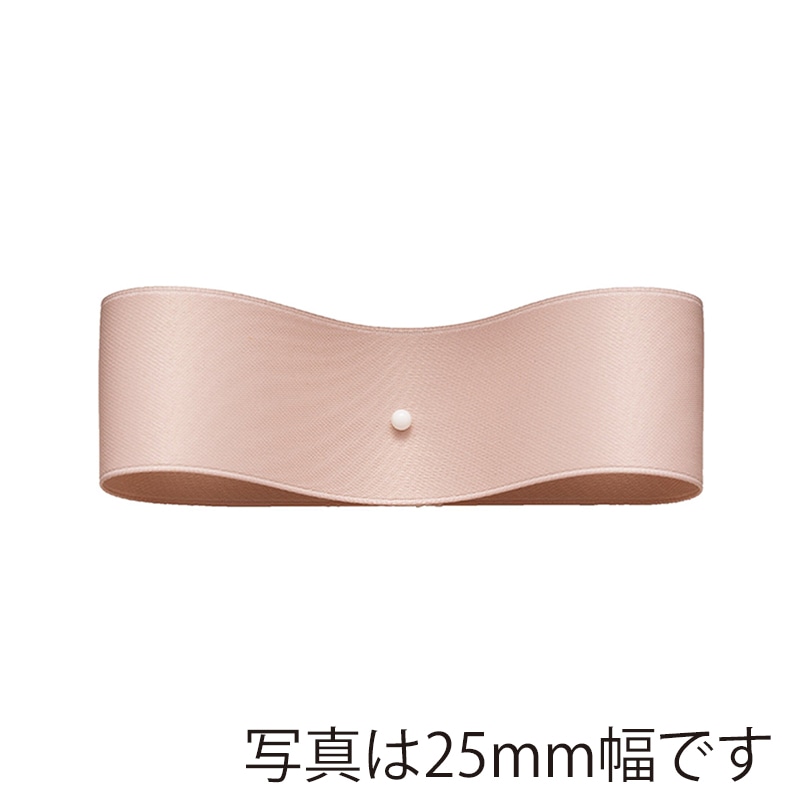 東京リボン リボン　サテンプルミエ　50031 13×50 #6　ベージュピンク 1巻（ご注文単位1巻）【直送品】