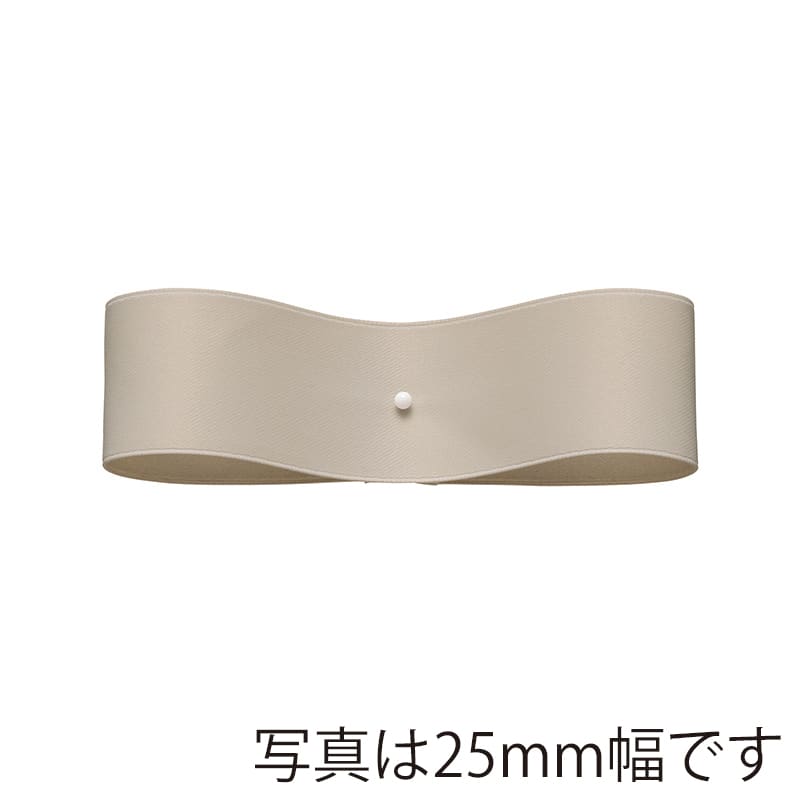 東京リボン リボン サテンプルミエ 50030 9×50 #24 サンドベージュ 1巻（ご注文単位1巻）【直送品】