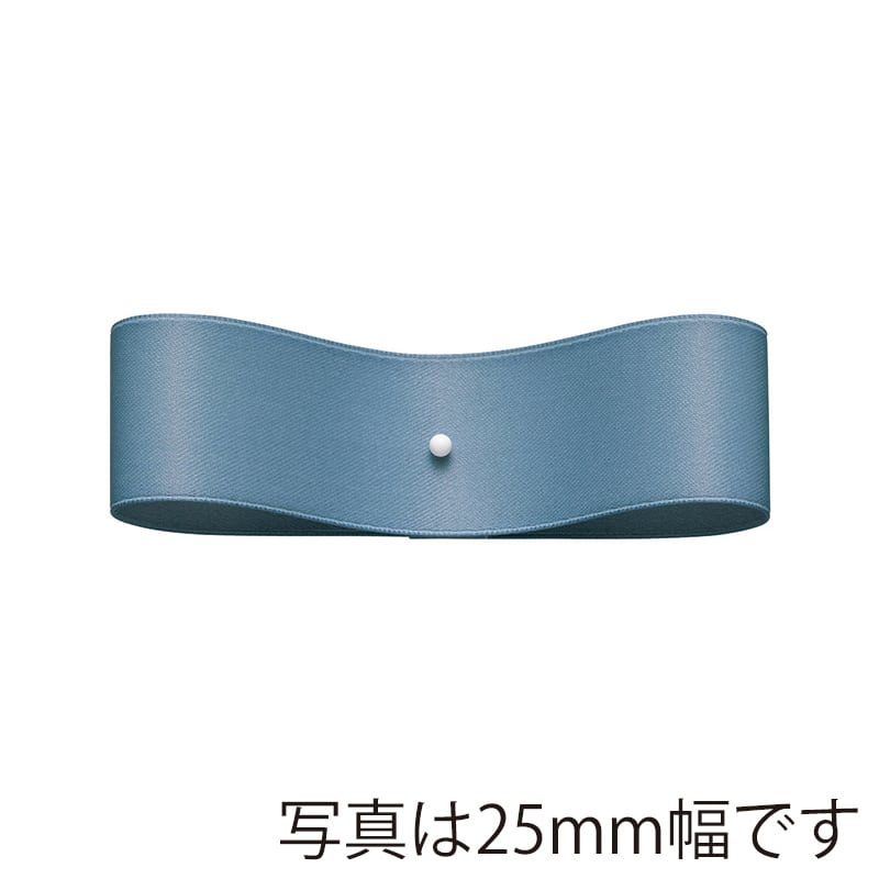 東京リボン リボン サテンプルミエ 50030 9×50 #35 ミストブルー 1巻（ご注文単位1巻）【直送品】