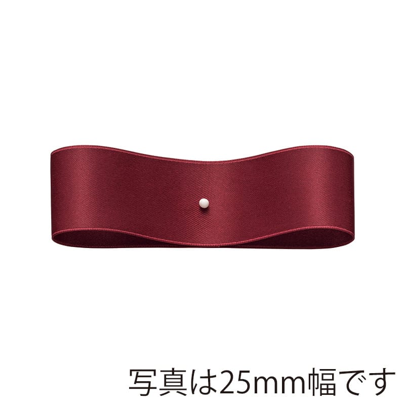 東京リボン リボン サテンプルミエ 50030 9×50 #45 ガーネット 1巻（ご注文単位1巻）【直送品】