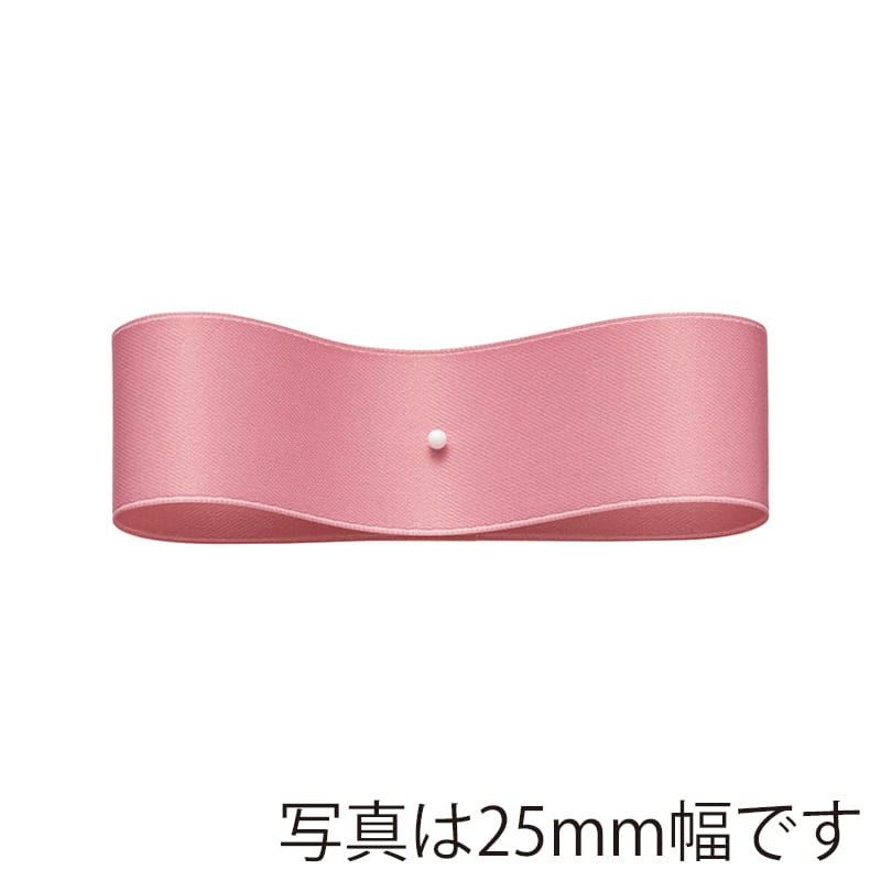 東京リボン リボン サテンプルミエ 50030 9×50 #64 ローズピンク 1巻（ご注文単位1巻）【直送品】