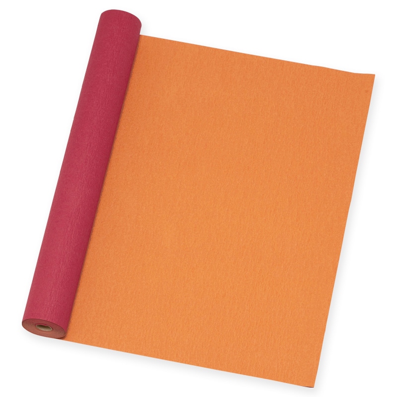 東京リボン フラワー用ペーパー 68570 ビスクレープ 7 レンガ/キャロット 1本（ご注文単位1本）【直送品】