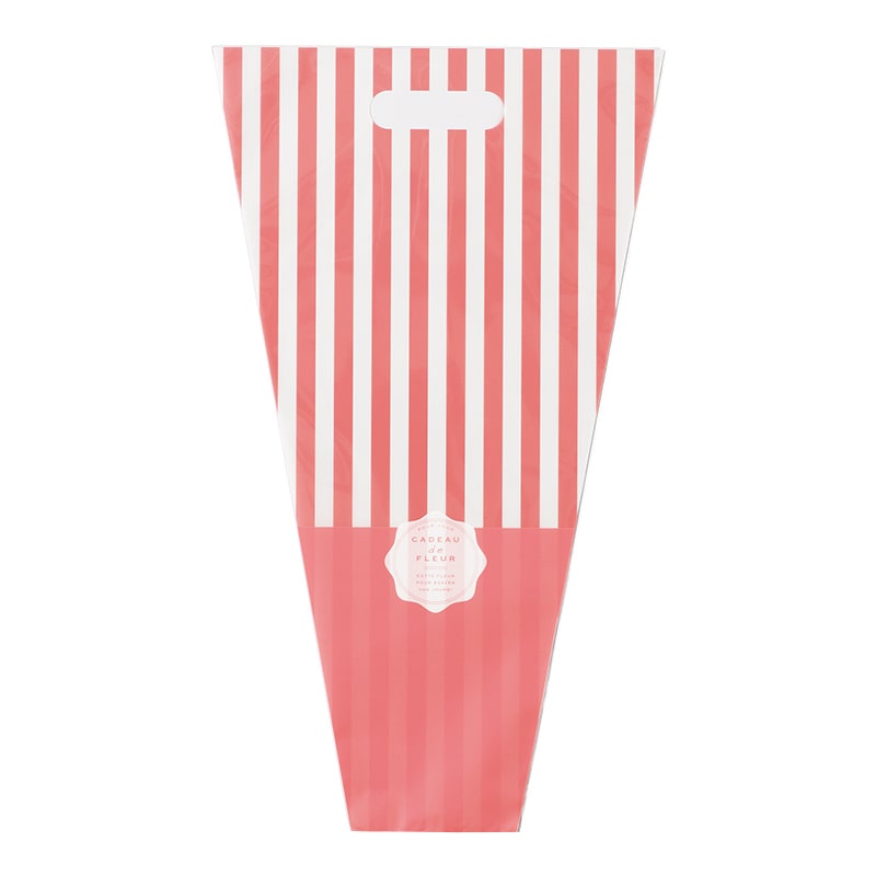 東京リボン 花袋　ストライプ・フラワーバッグ　62442 41-24 #1 1包（ご注文単位1包）【直送品】