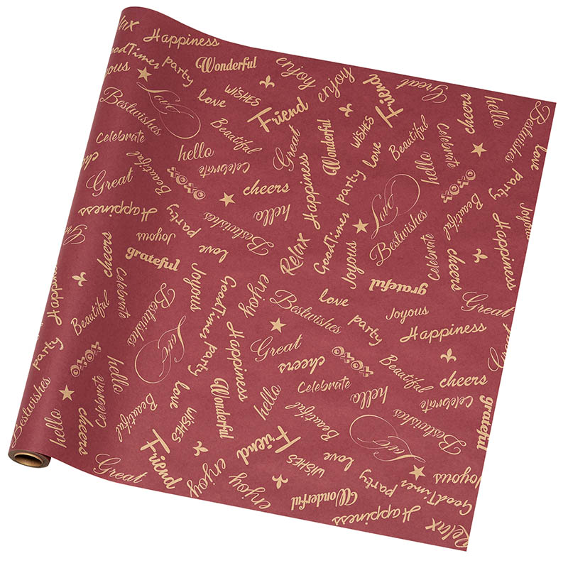 東京リボン クラフト紙　ハッピーワード・クラフト　65301 70×20 #5 1本（ご注文単位1本）【直送品】