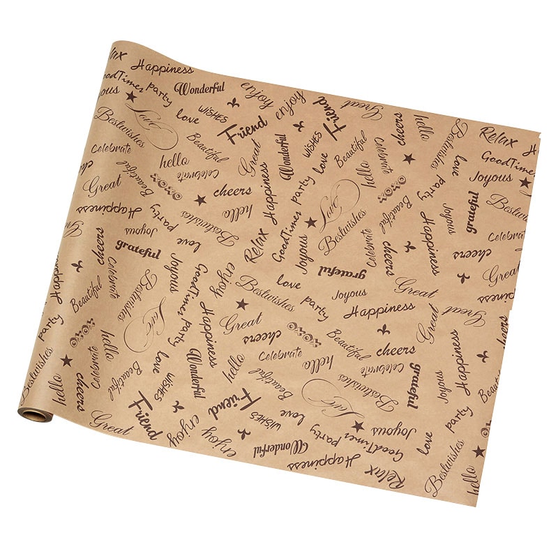 東京リボン クラフト紙　ハッピーワード・クラフト　65301 70×20 #25 1本（ご注文単位1本）【直送品】