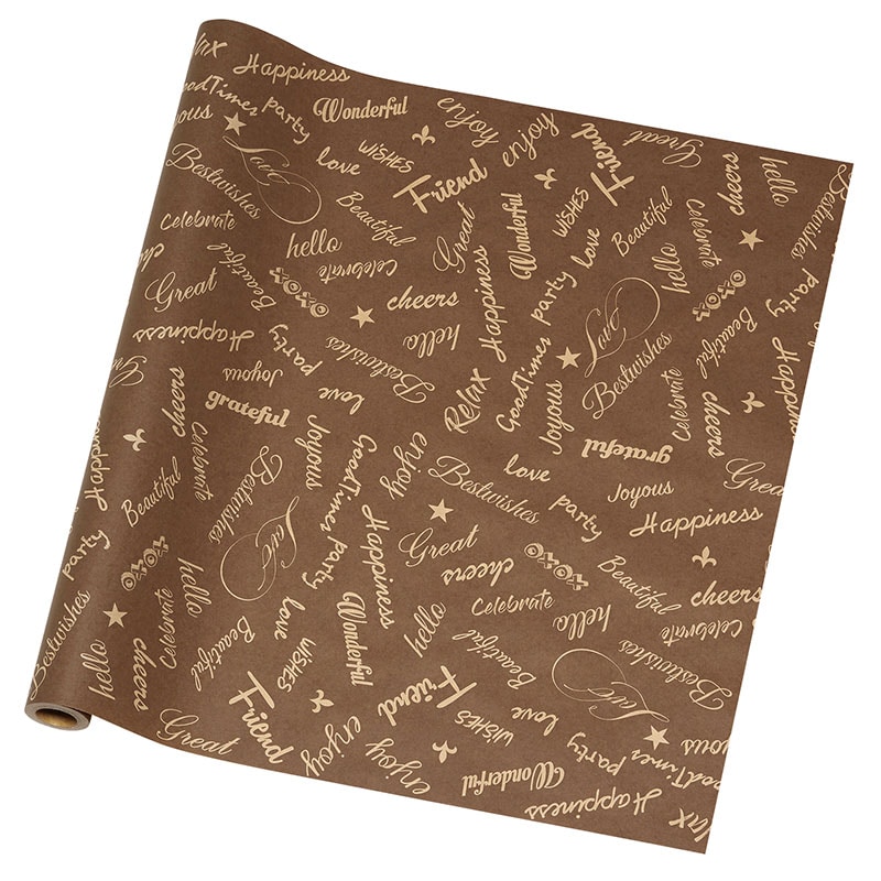 東京リボン クラフト紙　ハッピーワード・クラフト　65301 70×20 #61 1本（ご注文単位1本）【直送品】