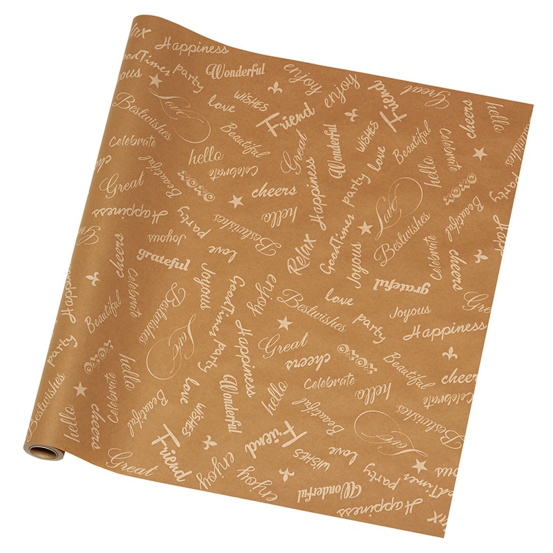 東京リボン クラフト紙　ハッピーワード・クラフト　65301 70×20 #76 1本（ご注文単位1本）【直送品】