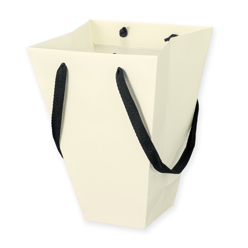 東京リボン 紙袋　テーパーバッグSS　62427 SS #56　アイボリー 1包（ご注文単位10包）【直送品】