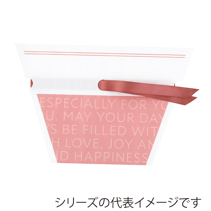 東京リボン 梨地ポットカバー　61222 4号 #3　ミスティピンク 1パック（ご注文単位1パック）【直送品】