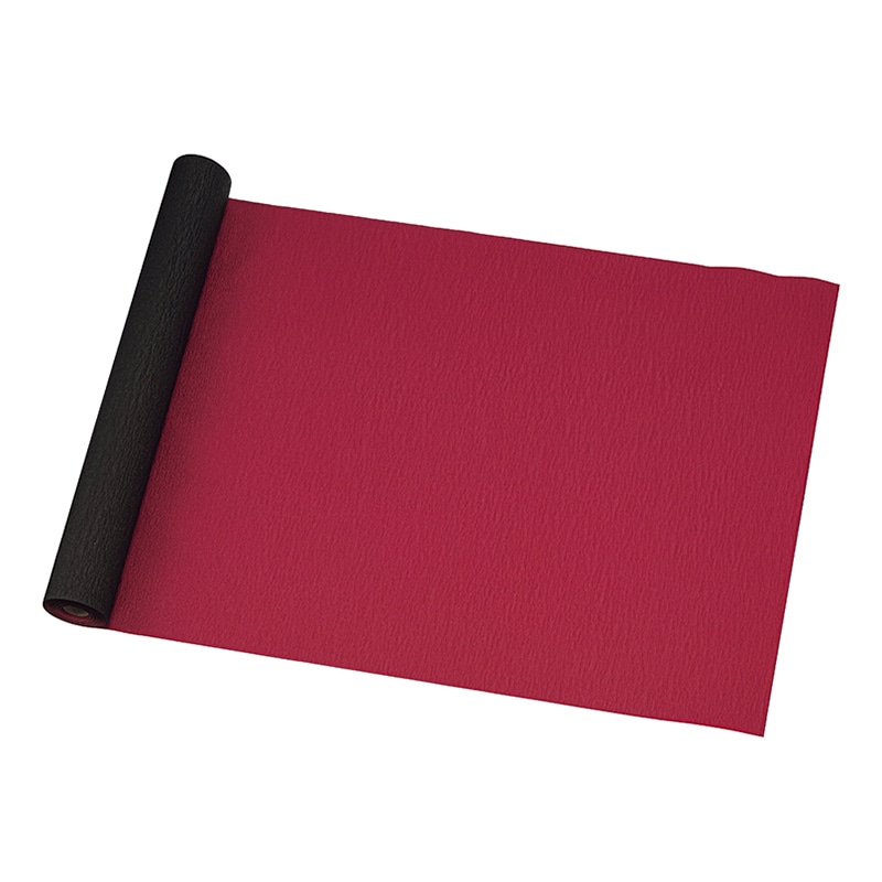 東京リボン フラワー用ペーパー ビスクレープ 68570 74×20 #47 ブラック／レッド 1本（ご注文単位1本）【直送品】