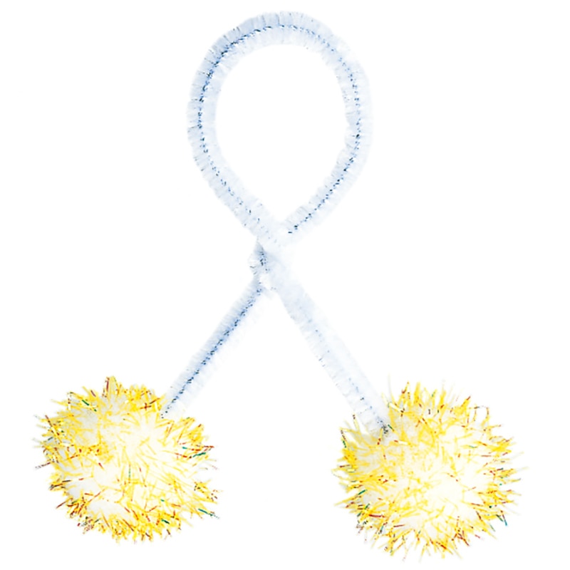 東京リボン ラッピングツール ラメポンポンM 80021 M 20本 #4 1袋(ご注文単位1袋)【直送品】