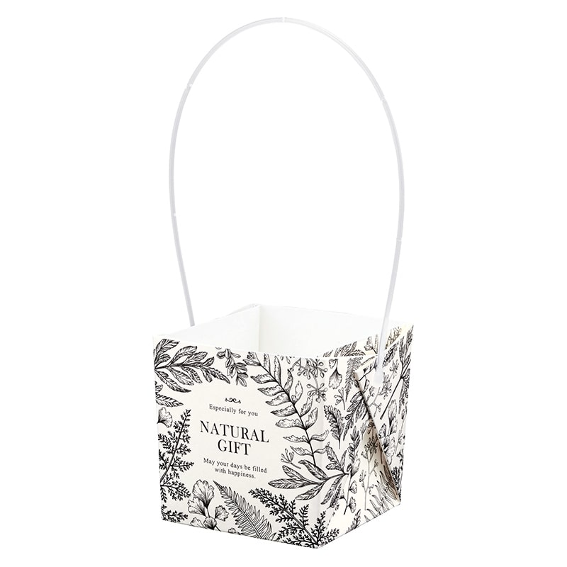 東京リボン 手提げ箱　ミルクBOXミニ2　88034  #1 1束（ご注文単位1束）【直送品】