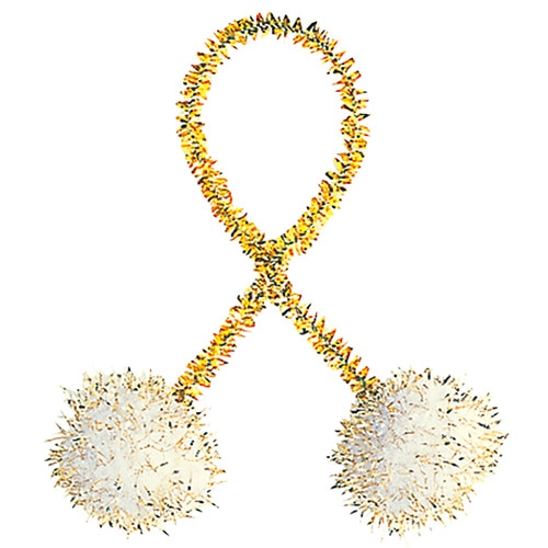 東京リボン ラッピングツール　ラメポンポンメタM　80023 M　20本 #44 1袋（ご注文単位1袋）【直送品】