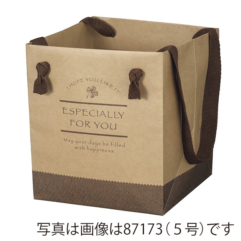 東京リボン 紙袋　デザインポットバッグ　87172 16×16×18 #2 1袋（ご注文単位1袋）【直送品】