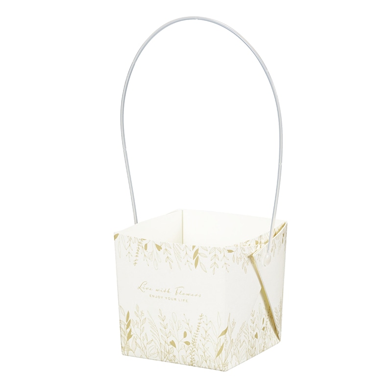 東京リボン 鉢袋　ミルクBOXミニ　88034 74×74×80 #25 1袋（ご注文単位1袋）【直送品】