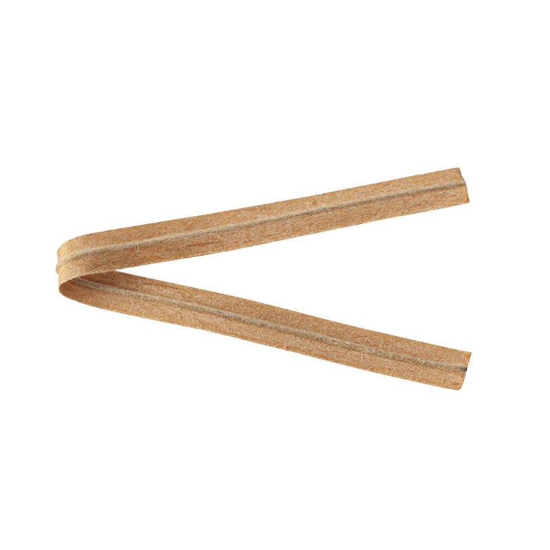 東京リボン タイ　フラットタイ　85110　4×8　200本入 #2　クラフト 1束（ご注文単位1束）【直送品】