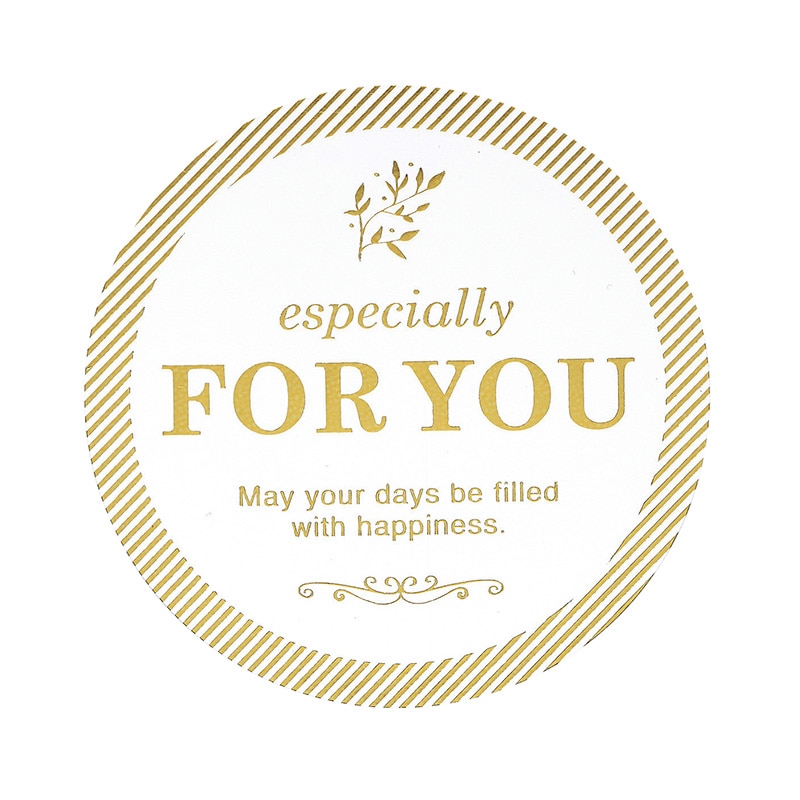 東京リボン シール　WS／フィットポット　93168  #5　フォーユー 1束（ご注文単位1束）【直送品】