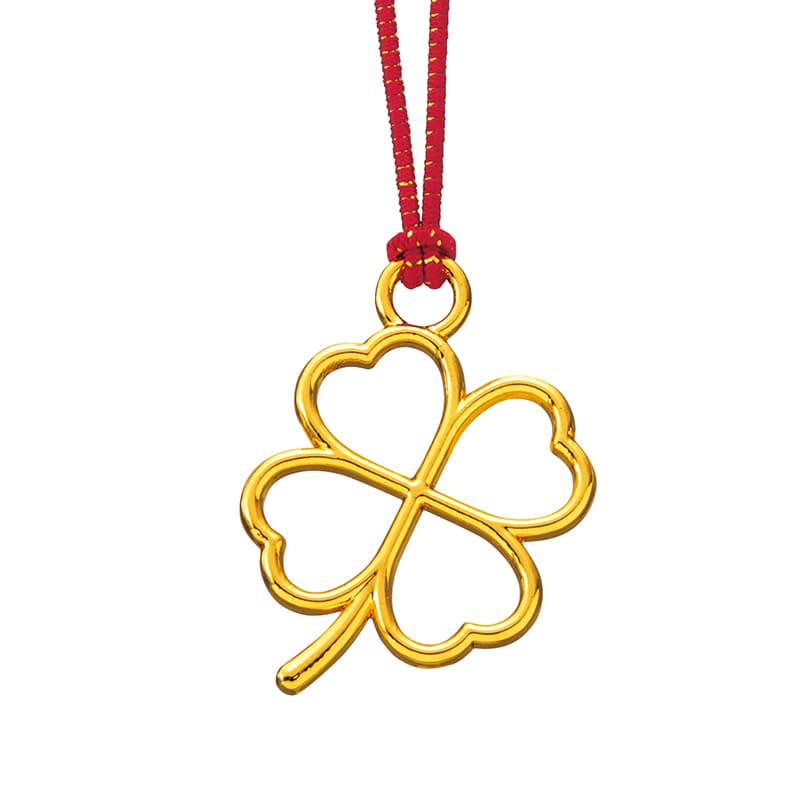 東京リボン ラインチャーム・クイックゴム　92833  #32　クローバーG 1包（ご注文単位1包）【直送品】