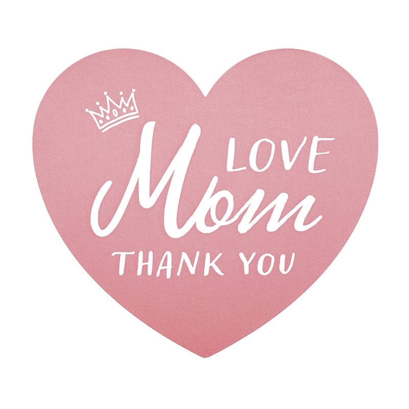 東京リボン ギフトタグ　WSラブマムサンキュー　93112 63×70 #2 1袋（ご注文単位1袋）【直送品】