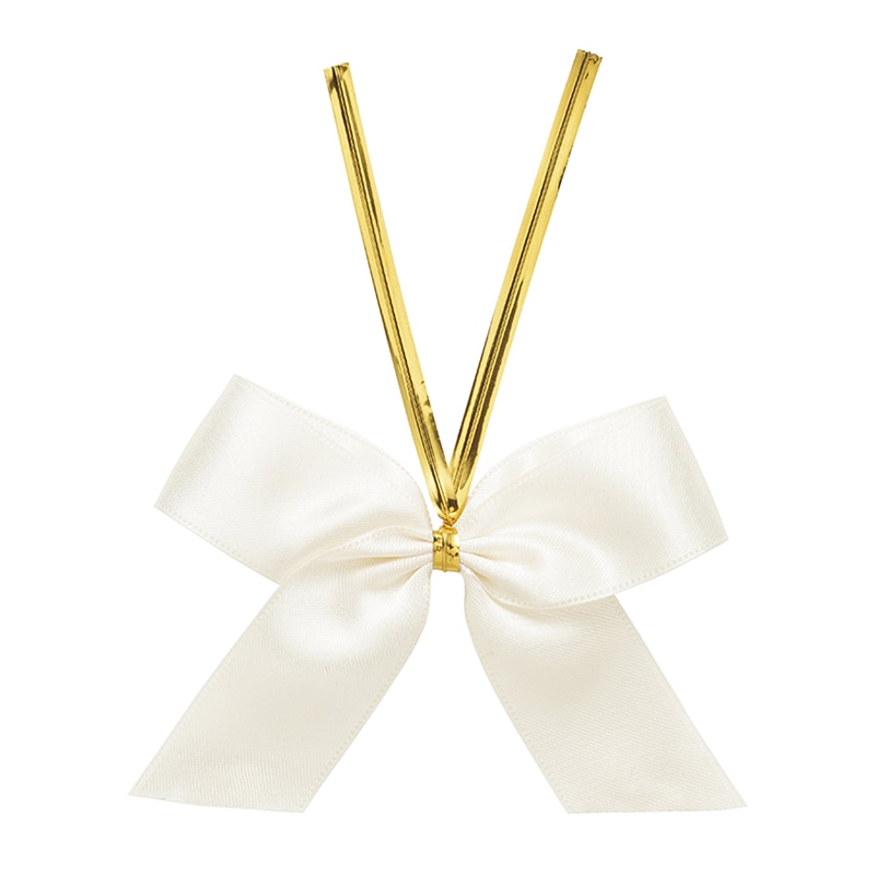 東京リボン クイックタイリボン　92810 30個入 #242　オフホワイト 1袋（ご注文単位1袋）【直送品】