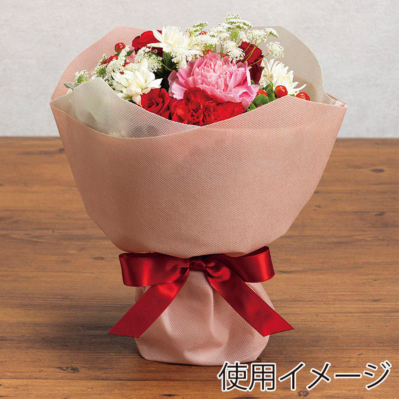 東京リボン ギフトリボンクイックゴム 92716 #54 ディープレッド 1外袋/袋（ご注文単位1袋）【直送品】