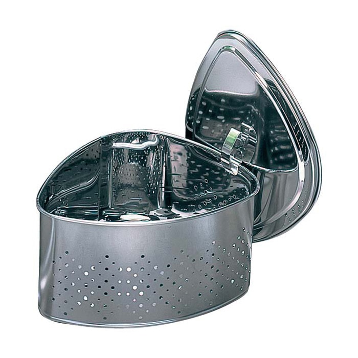 抗菌ステンレス 蓋付 三角コーナー CK-114 1個(ご注文単位1個)【直送品】