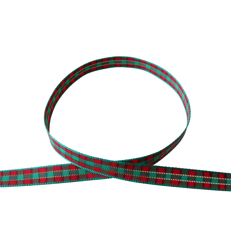 チェックリボン 1巻(ご注文単位1巻)【直送品】