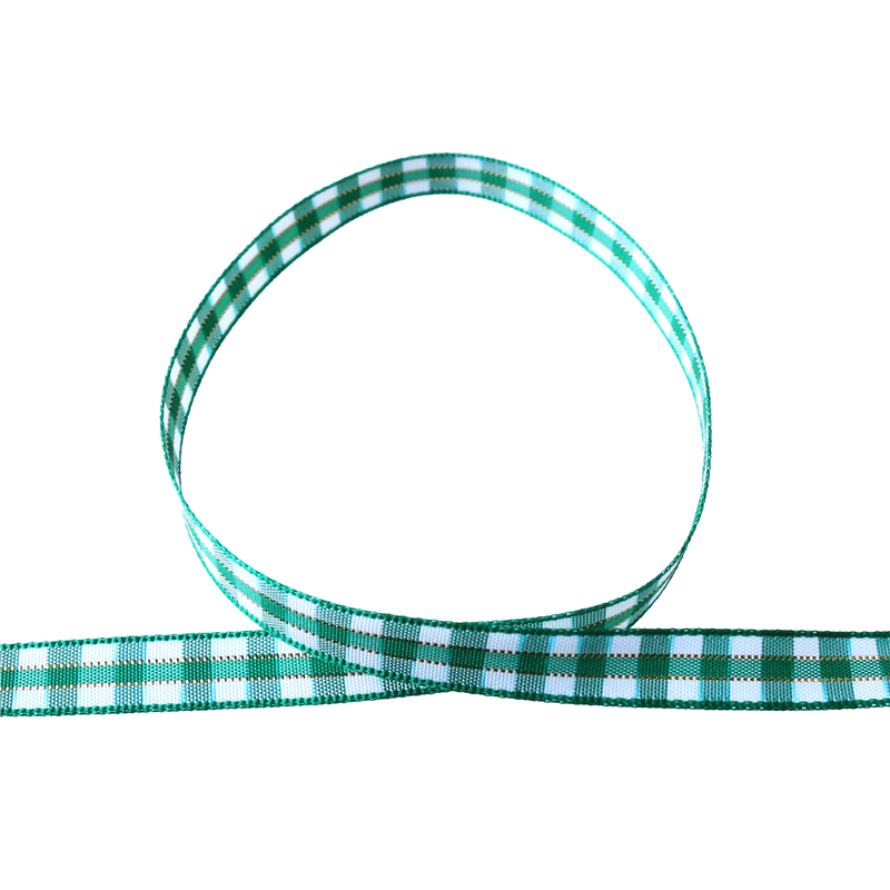 チェックリボン 1巻(ご注文単位1巻)【直送品】