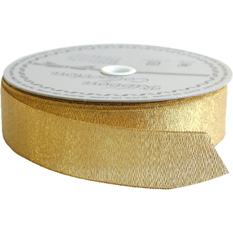 Blanc de コア ラメタフタリボン No.3400-34 24mm×20m 1巻（ご注文単位1巻）【直送品】