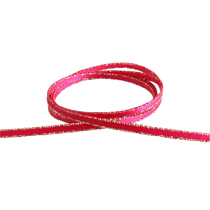 Blanc de コア リボン エッジラメサテン No.2903-32 3mm×30m 1巻（ご注文単位1巻）【直送品】