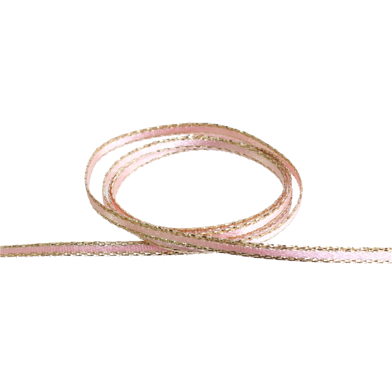 Blanc de コア リボン エッジラメサテン No.2903-51 3mm×30m 1巻（ご注文単位1巻）【直送品】