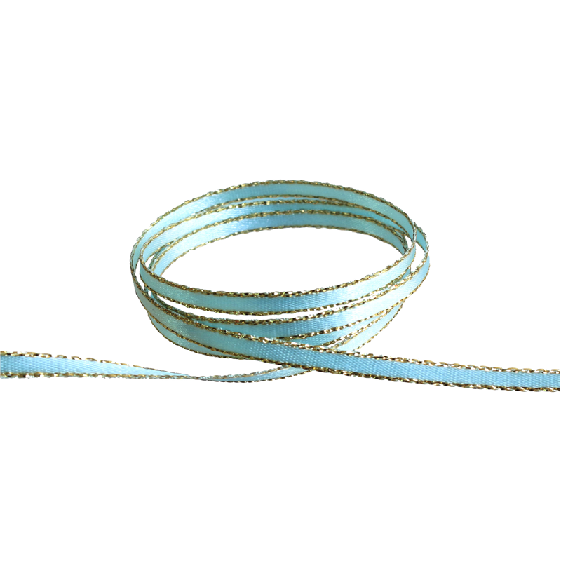 Blanc de コア リボン エッジラメサテン No.2903-60 3mm×30m 1巻（ご注文単位1巻）【直送品】