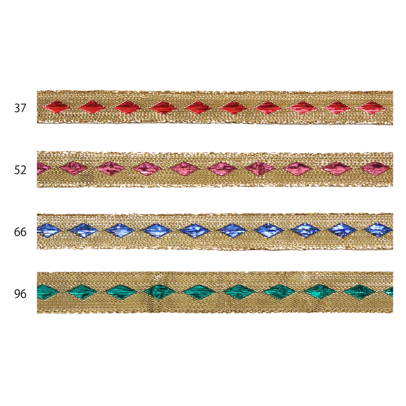 Blanc de コア リボン ダイヤメタリック No.3810-52 9mm×30m 1巻(ご注文単位1巻)【直送品】