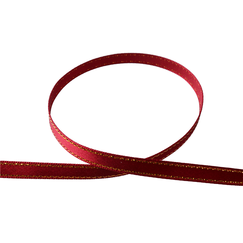 Blanc de コア リボン サイドメタリックサテン No.2900-35 6mm×15m 1巻（ご注文単位1巻）【直送品】