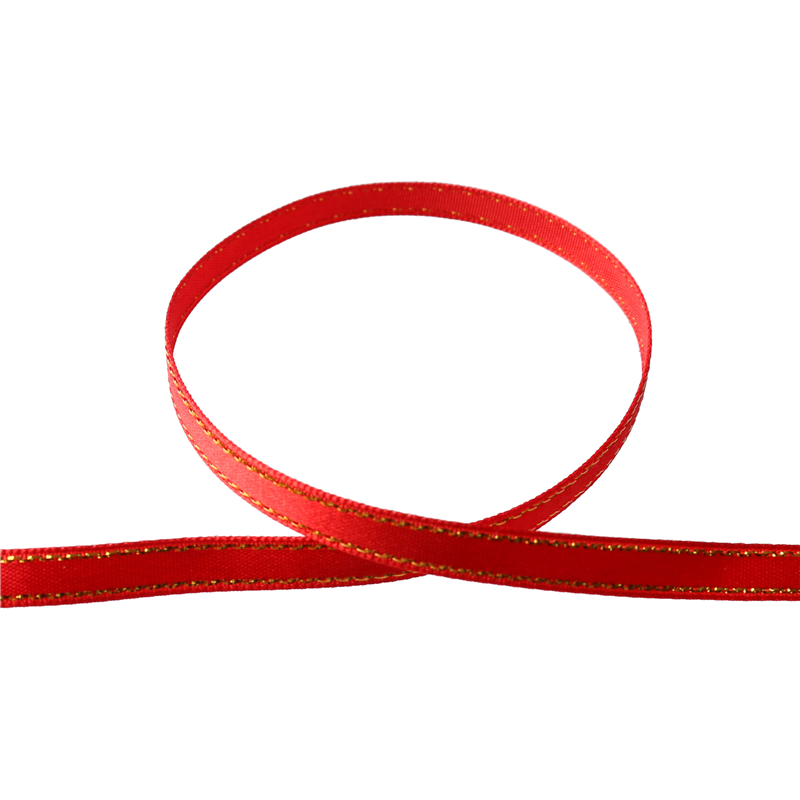 Blanc de コア リボン サイドメタリックサテン No.2900-37 6mm×15m 1巻（ご注文単位1巻）【直送品】