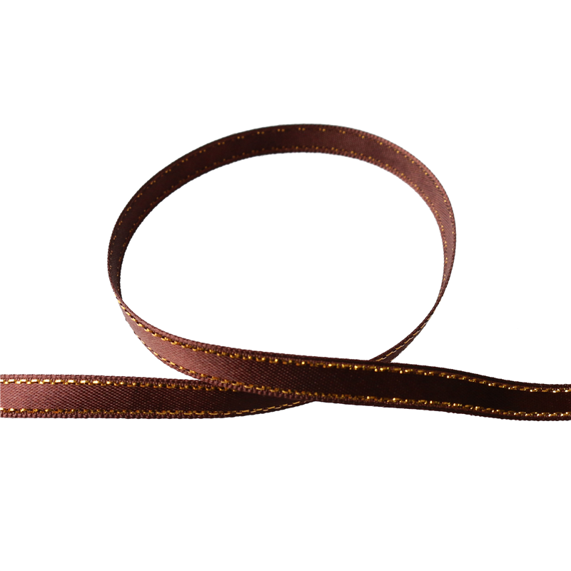 Blanc de コア リボン サイドメタリックサテン No.2900-45 6mm×15m 1巻（ご注文単位1巻）【直送品】