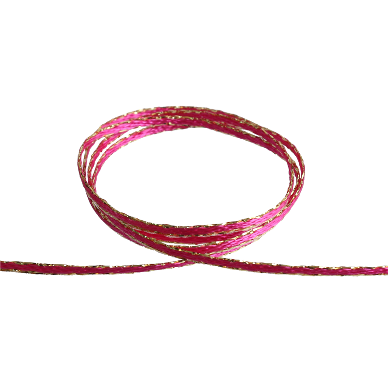 Blanc de コア リボン 2MMエッジメタリック No.3702-32 2mm×30m 1巻（ご注文単位1巻）【直送品】