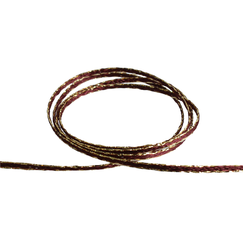 Blanc de コア リボン 2MMエッジメタリック No.3702-45 2mm×30m 1巻（ご注文単位1巻）【直送品】