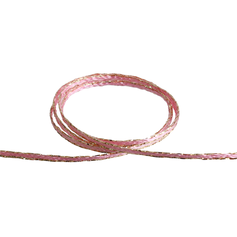 Blanc de コア リボン 2MMエッジメタリック No.3702-52 2mm×30m 1巻（ご注文単位1巻）【直送品】