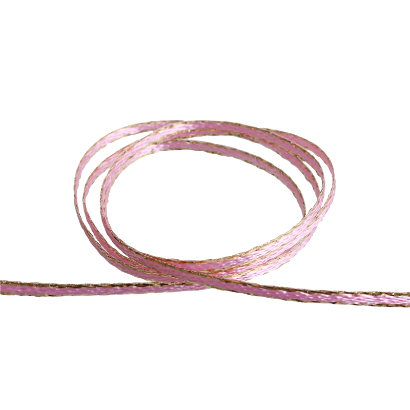 Blanc de コア リボン 2MMエッジメタリック No.3702-53 2mm×30m 1巻（ご注文単位1巻）【直送品】