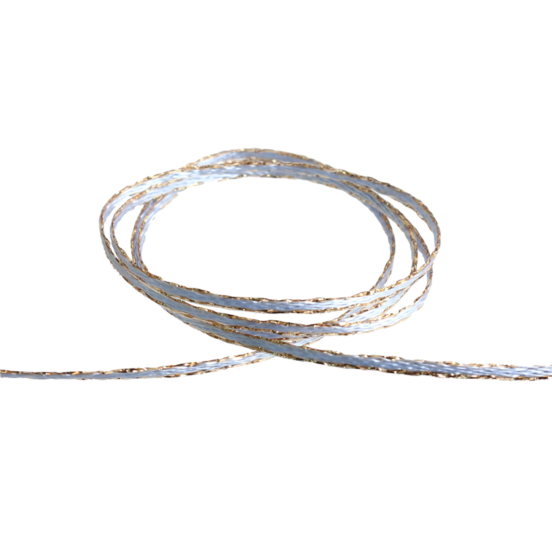 Blanc de コア リボン 2MMエッジメタリック No.3702-62 2mm×30m 1巻（ご注文単位1巻）【直送品】