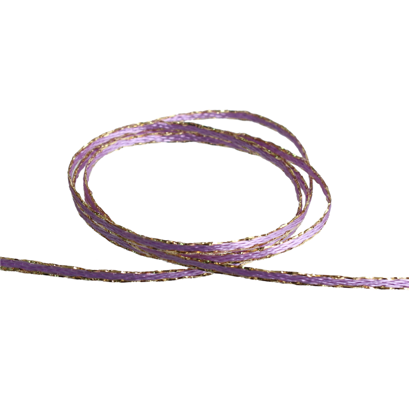 Blanc de コア リボン 2MMエッジメタリック No.3702-63 2mm×30m 1巻（ご注文単位1巻）【直送品】