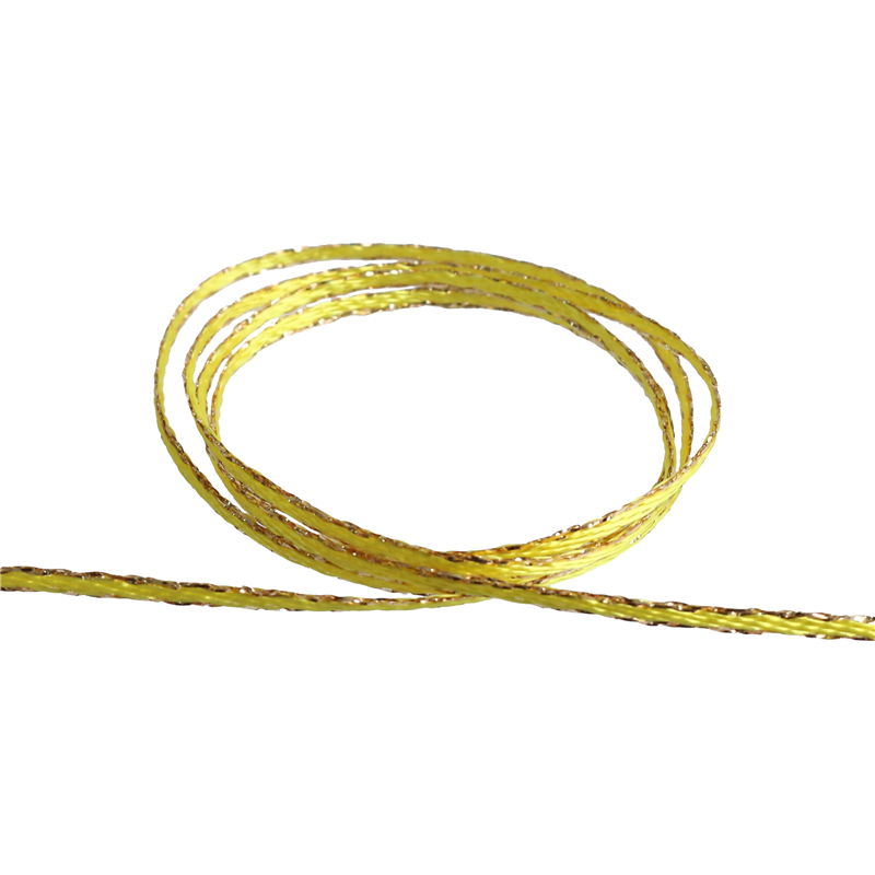 Blanc de コア リボン 2MMエッジメタリック No.3702-80 2mm×30m 1巻（ご注文単位1巻）【直送品】