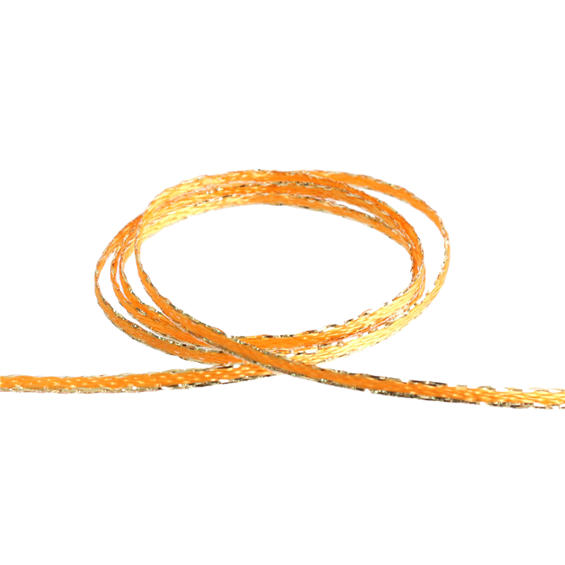 Blanc de コア リボン 2MMエッジメタリック No.3702-81 2mm×30m 1巻（ご注文単位1巻）【直送品】