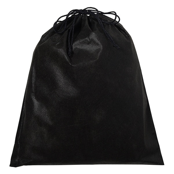 エーワン 不織布インナー巾着 S 黒 KW0002NR00 50枚/束（ご注文単位2束）【直送品】