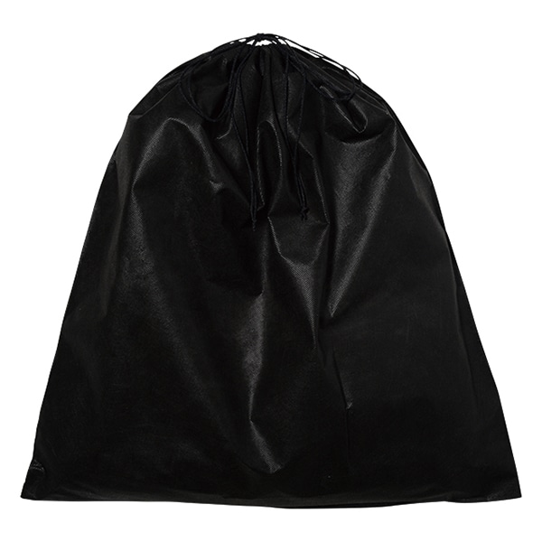 エーワン 不織布インナー巾着 LL 黒 KW0005NR00 50枚/束（ご注文単位2束）【直送品】