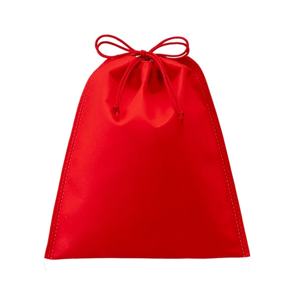 エーワン 不織布袋 巾着ポーチ SS 赤 LP0105AL00 50枚/束(ご注文単位2束)【直送品】