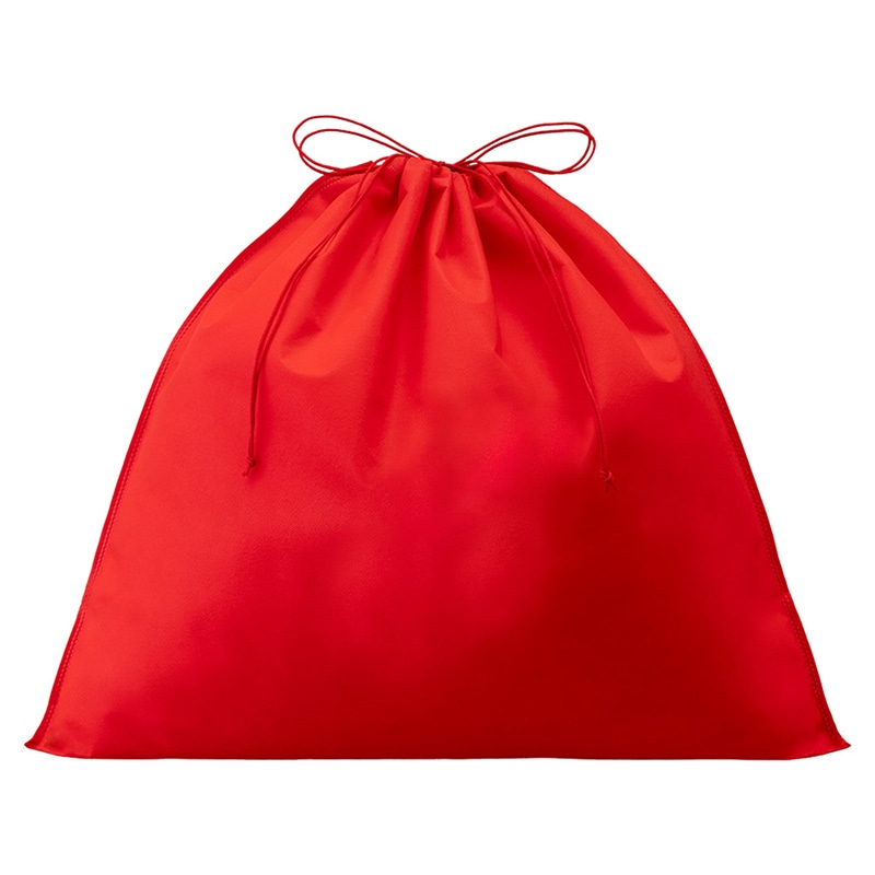 エーワン 不織布袋 巾着ポーチ LL 赤 LP0109AL00 50枚/束(ご注文単位2束)【直送品】